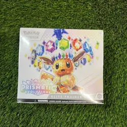 Pokemon Scarlet & Violet-Prismatic Evolutions Elite Trainer Box ETB Damaged - Image 1