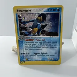 Pokemon Swampert 13/109 Holo Rare EX Ruby Sapphire 2003 E-Reader - Image 1