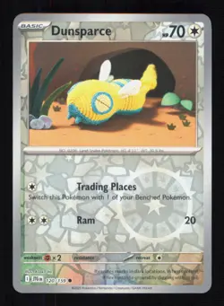 Dunsparce 120/159 Reverse Holo Journey Together Pokemon Near Mint - Image 1