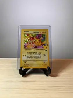Pokemon TCG Celebrations Birthday Pikachu NM - Image 1