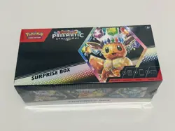 Prismatic Evolutions Surprise Box! New, Sealed Pokemon TCG Eevee Box! IN HAND! - Image 1