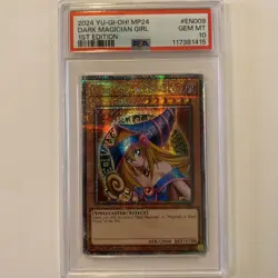 Yu-Gi-Oh Dark Magician Girl MP24-EN009 Gem Mint PSA 10 - Image 1