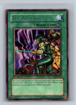 The A. Forces Legacy of Darkness Rare 1st Edition LOD-027 YuGiOh NM - Image 1