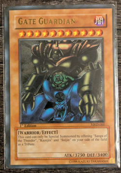 Yu-Gi-Oh!: Gate Guardian (Metal Raiders) SECRET RARE - HP/DMG - Image 1