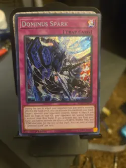 Yu-Gi-Oh! TCG Doninus Spark 1 St Ed Secret Rare Holo BLZD-EN077 - Image 1