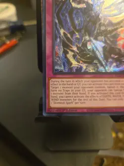 Yu-Gi-Oh! TCG Doninus Spark 1 St Ed Secret Rare Holo BLZD-EN077 - Image 5