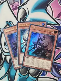 YUGIOH X3 RA05-EN033 Primite Dragon Ether Beryl Ultra Rare 1ST EDITION PLAYSET - Image 1