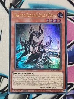 YUGIOH X3 RA05-EN033 Primite Dragon Ether Beryl Ultra Rare 1ST EDITION PLAYSET - Image 5