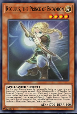 Yugioh! Regulus, the Prince of Endymion Battles of Legend: Glorious PREORDER - Image 1