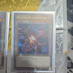 Yu-Gi-Oh! TCG Konami LOB Foil Lot (9) Limited Ed Red-Eyes Dark Magician - Image 2
