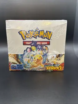 Factory Sealed Pokemon TCG Scarlet & Violet Surging Sparks Booster Box (36 Packs - Image 1