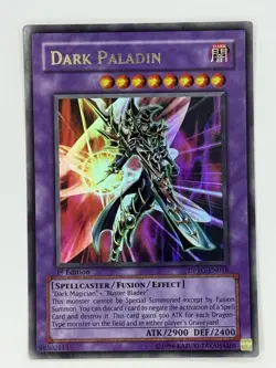 Yu-Gi-Oh! Dark Paladin - Yugi 1st Edition Ultra Rare Fusion DPYG-EN016 LP - Image 3