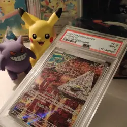 PSA 9 Drowzee Illustration Rare 210 2023 Pokemon Scarlet & Violet 120462910 - Image 3