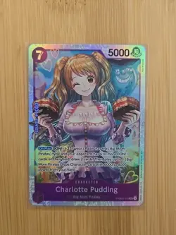 Charlotte Pudding PRB02-010 Foil SR Premium Booster - The Best Vol.2 Near Mint - Image 1