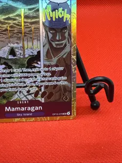 One Piece Mamaragan OP15-078 SR FOIL N/M - Image 5