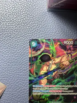 2025 ONE PIECE FRENCH OP11 A FIST OF DIVINE SPEED 118 RORONOA ZORO TR - Image 2