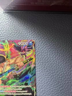 2025 ONE PIECE FRENCH OP11 A FIST OF DIVINE SPEED 118 RORONOA ZORO TR - Image 3
