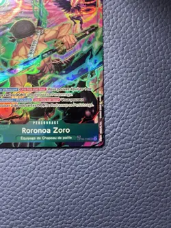 2025 ONE PIECE FRENCH OP11 A FIST OF DIVINE SPEED 118 RORONOA ZORO TR - Image 4