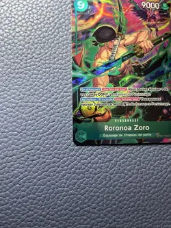 2025 ONE PIECE FRENCH OP11 A FIST OF DIVINE SPEED 118 RORONOA ZORO TR - Image 5