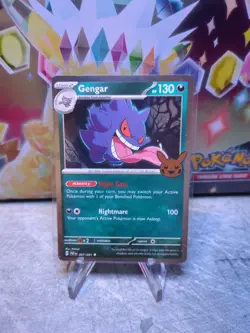 2024 Pokemon Trick Or Trade - Gengar 57/91 - Cosmos Holo - Image 1