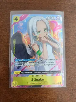 S-Snake Alt OP13-114 NM One Piece TCG Canadian Seller Pack Fresh - Image 1