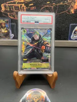 PSA 10 - 2025 One Piece, EN, Roronoa Zoro, Illustration Box Vol. 3 - Image 1