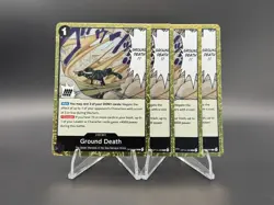 Ground Death OP14-096 R x4 Playset | The Azure Sea’s Seven One Piece TCG NM Eng - Image 1