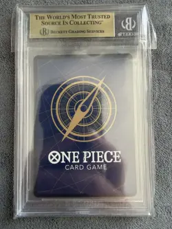 Monkey D Luffy ST13-015 SR 2nd Anniversary Set BGS 9.5 ENGLISH One Piece - Image 2
