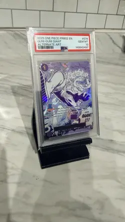 ONE PIECE CCG Gum-Gum Giant OP09-078 Alt Art Foil Premium Booster Vol. 2 PSA 10 - Image 2