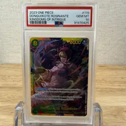 PSA 10 - One Piece Kingdoms of Intrigue Donquixote Rosinante #OP04-119 - Image 1