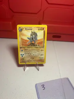 Omastar 1st Edition 43/75 Neo Discovery Regular Uncommon Pokemon TCG Card - Image 1