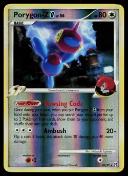 Pokemon Card - Porygon-Z G Arceus 26/99 Reverse Holo Rare - Image 1