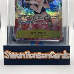 PSA 10 Nico Robin SR Alternate Art EB03-055 2025 ONE PIECE Card Japanese - Image 2