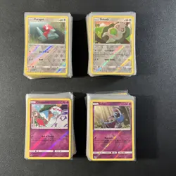 Pokemon Card Lot 200 Cards | TCG | Sun And Moon Reverse Holos Only Mixed - Image 1