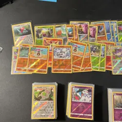 Pokemon Card Lot 200 Cards | TCG | Sun And Moon Reverse Holos Only Mixed - Image 2