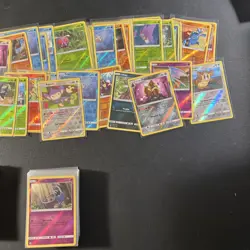 Pokemon Card Lot 200 Cards | TCG | Sun And Moon Reverse Holos Only Mixed - Image 3