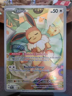 Pokemon Eevee 173 Sv: Scarlet & Violet Promo Cards Holo NM - Image 1