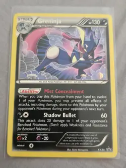 Greninja XY24 Holo Black Star Promo 2014 Pokemon TCG Card Free Shipping! - Image 1