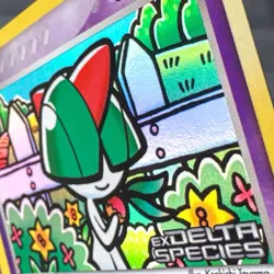 LP+ Reverse Holo Ralts 81/113 Common Delta Species Pokemon 2005 Kenkichi Toyama - Image 5