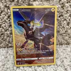 Pokemon TCG Zekrom TG05/TG30 Holo - SWSH Brilliant Stars Trainer Gallery - NM - Image 1
