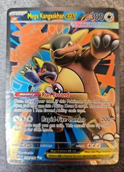Pokemon Mega Kangaskhan EX 164/132 Secret Rare Full Art Holo NM - Image 1