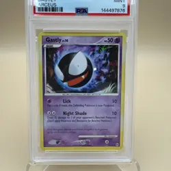 2009 Pokemon Platinum Arceus Gastly 36/99 Non Holo PSA 9 Mint - Image 3