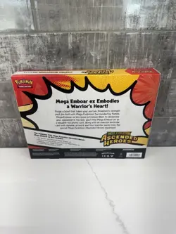 Pokemon Mega Emboar-EX Box Mega Evolution Ascended Heroes Promo Oversized Card - Image 2