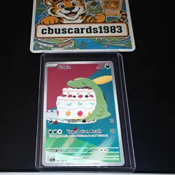 Pokemon TCG Gulpin #154/142 Stellar Crown Illustration NM Condition - Image 1