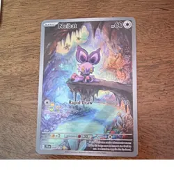 Noibat 169/159 Full Art Holo Illustration Rare Sv09 Journey Together Pokemon TCG - Image 1