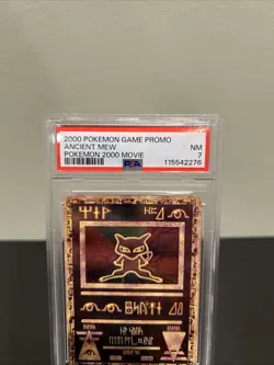 2000 Pokemon Ancient Mew Holo - 2000 Movie Promo 🔥PSA 7 - Image 3