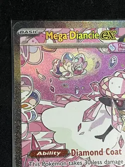 Mega Diancie ex 282/217 Ascended Heroes Holo Pokemon - Image 2