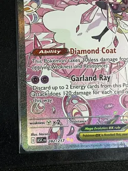 Mega Diancie ex 282/217 Ascended Heroes Holo Pokemon - Image 5
