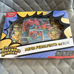 Pokemon TCG: Ascended Heroes Mega Feraligatr ex - New & Sealed - Image 3