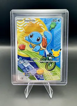 Squirtle 039 First Partner Illustration Collection Series 1 Pokemon TCG -NM - Image 1